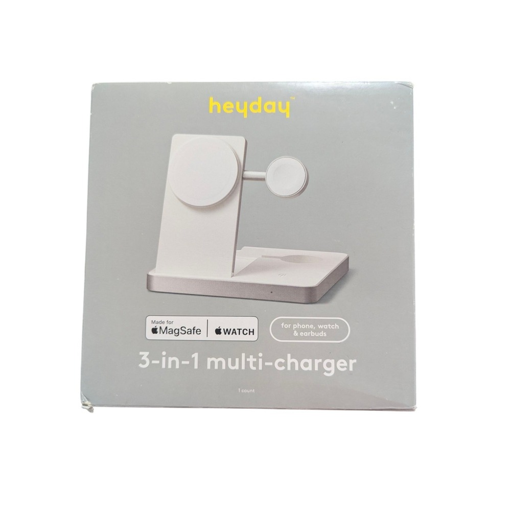 Bb. 3-in-1 Wireless Charger iPhone Apple Watch AirPods Fast Charge Stand Magsafe